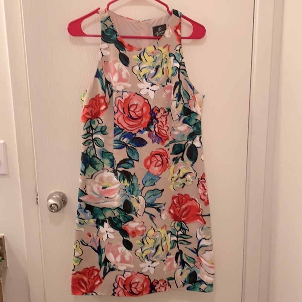 Adrianna Papell floral dress